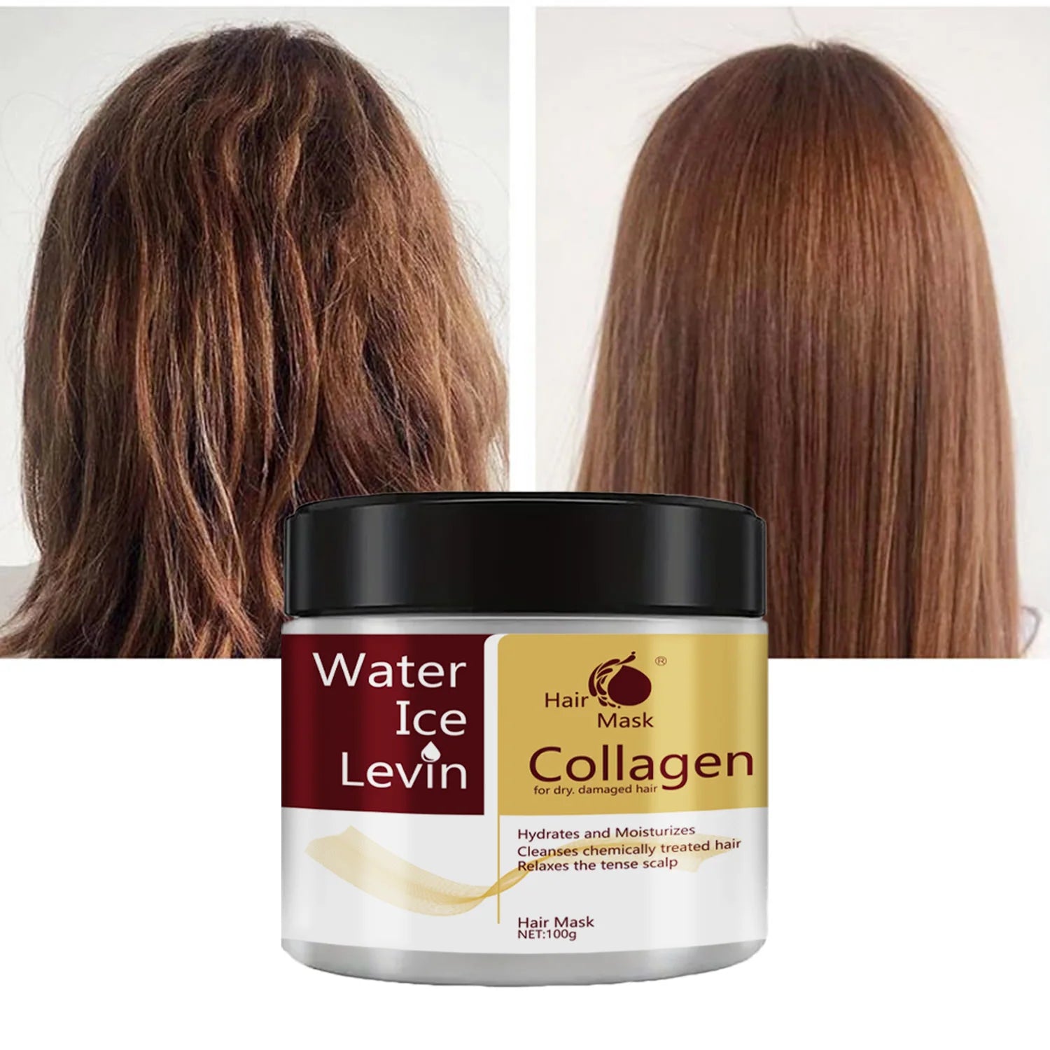 Revitalize Your Hair with Our Collagen & Keratin Hair Mask - Dual Oil Control Conditioner for Soft, Smooth, and Frizz-Free Locks!