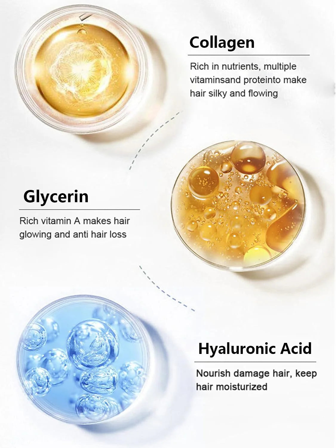 Revitalize Your Hair with Our Collagen & Keratin Hair Mask - Dual Oil Control Conditioner for Soft, Smooth, and Frizz-Free Locks!